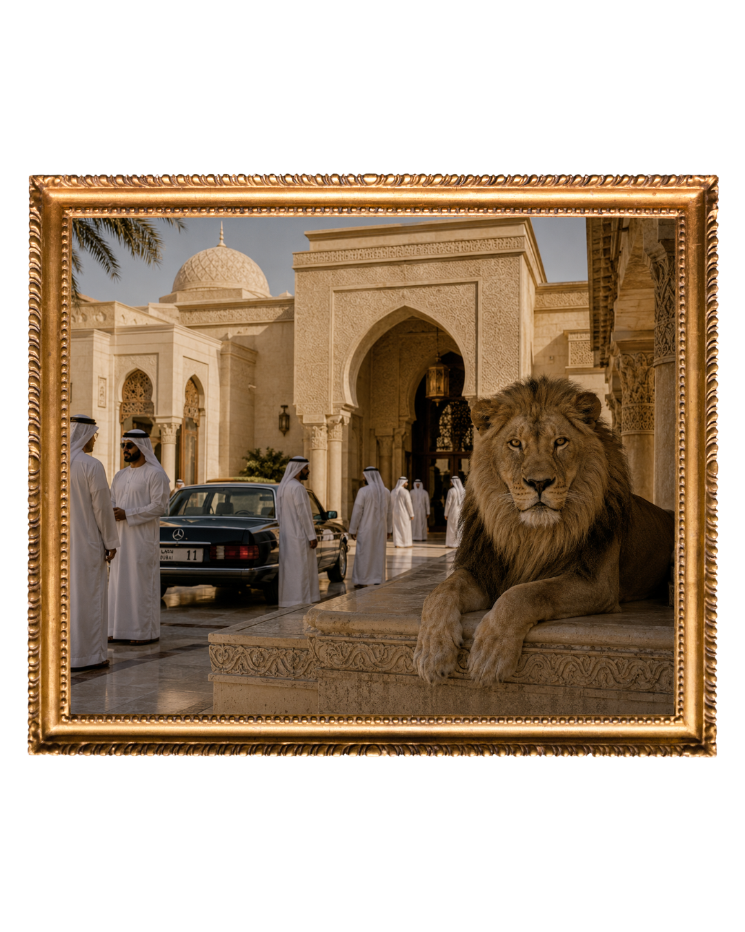 THE LION'S COURT