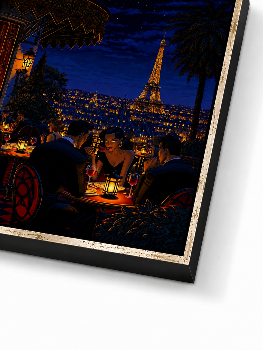 DINNER ABOVE PARIS