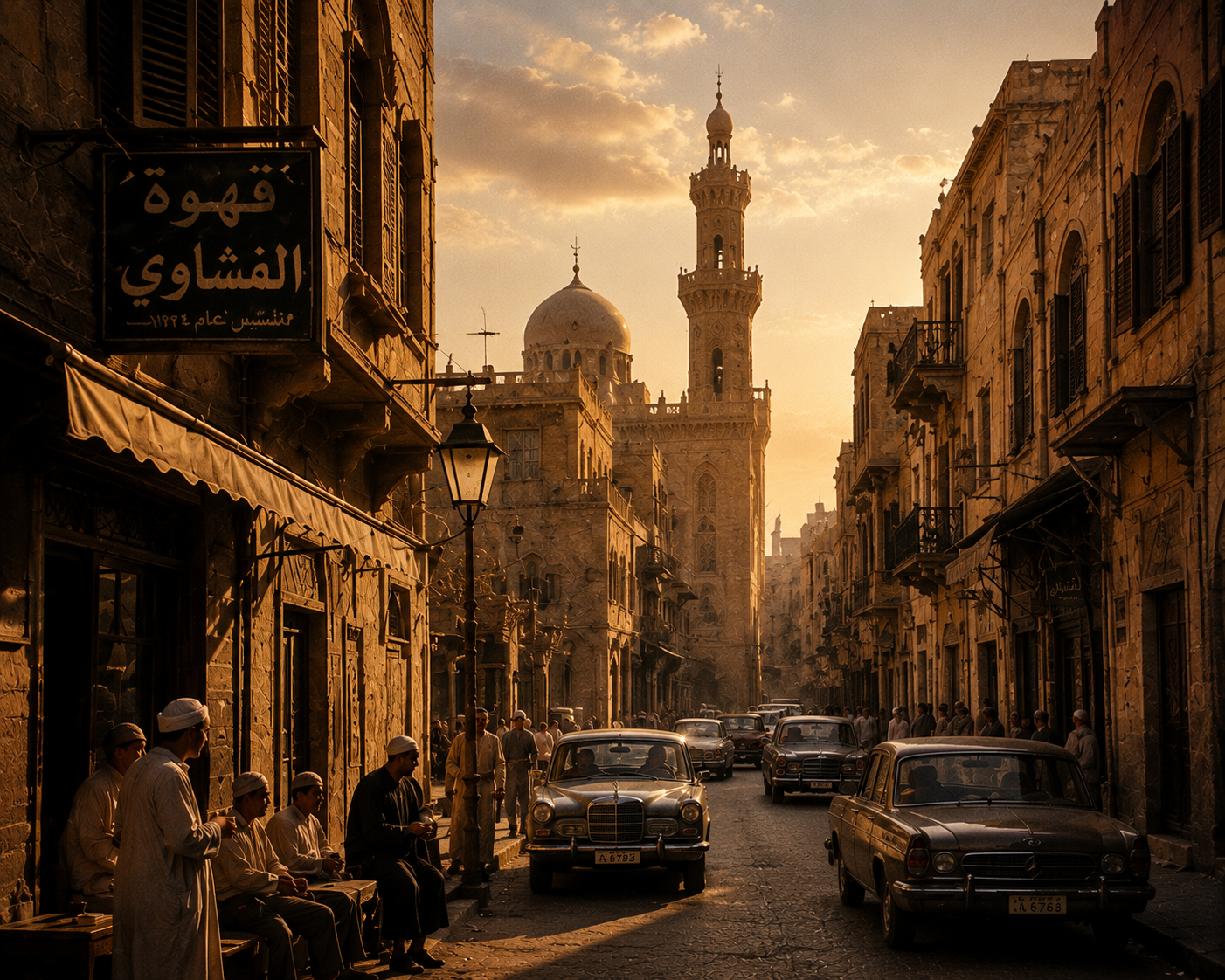 GOLDEN STREETS OF CAIRO